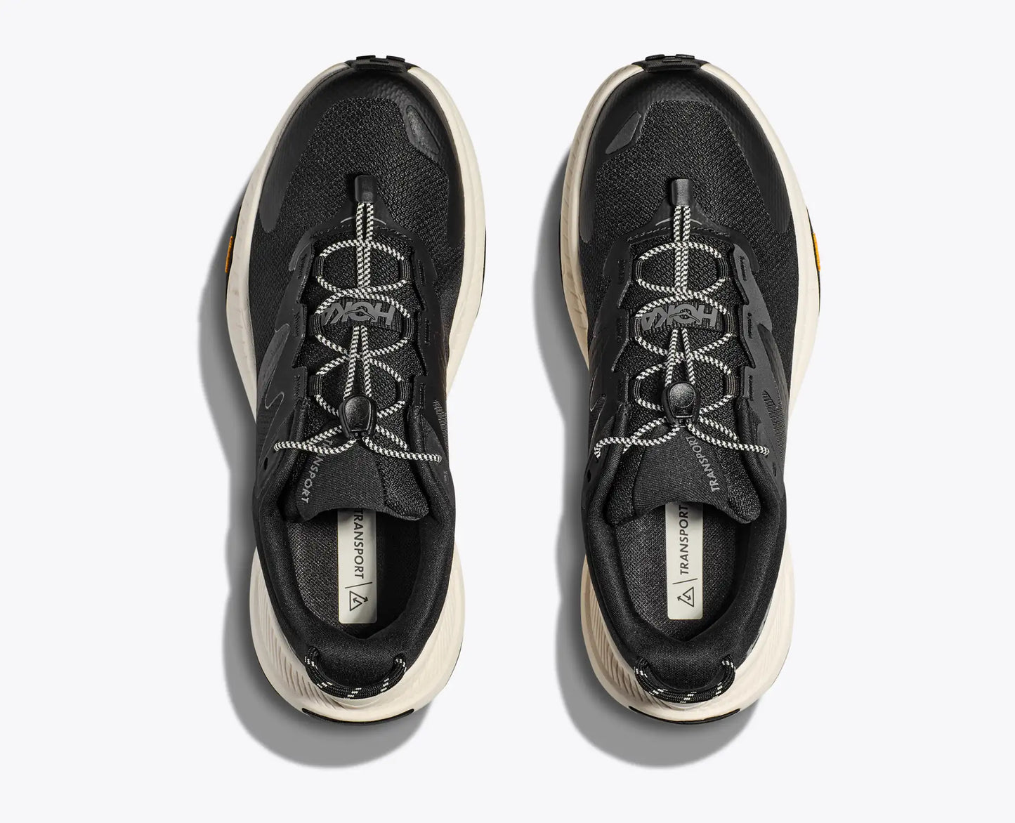 Hoka Mens Transport | Black/Alabastar