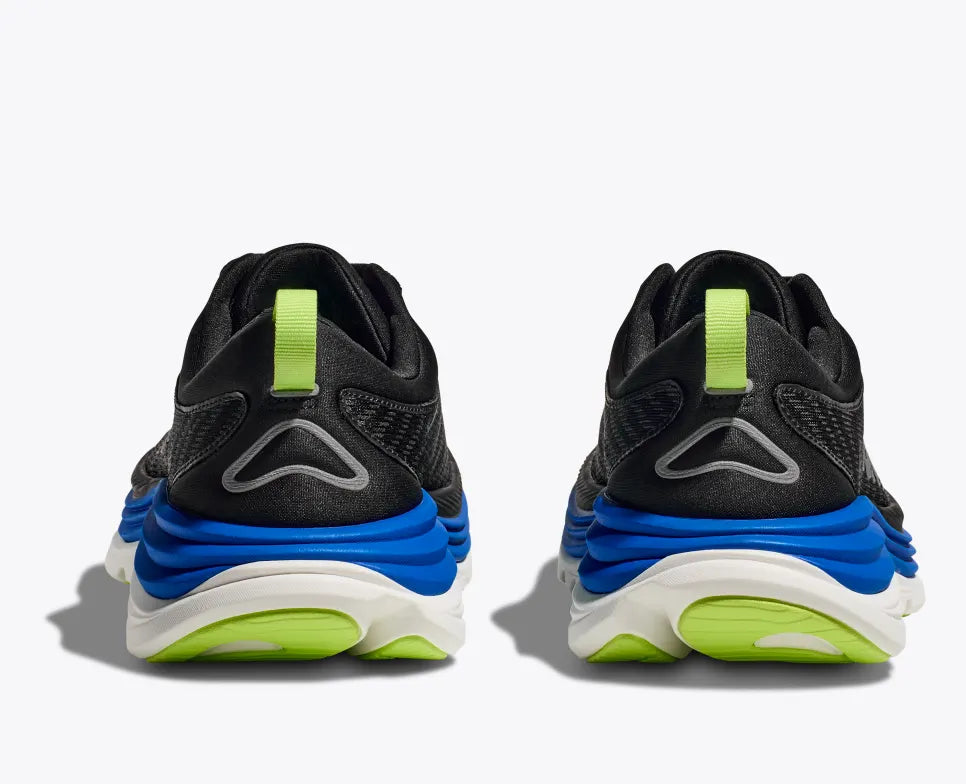 Hoka Mens Gaviota 5 | Black/Electric Cobalt