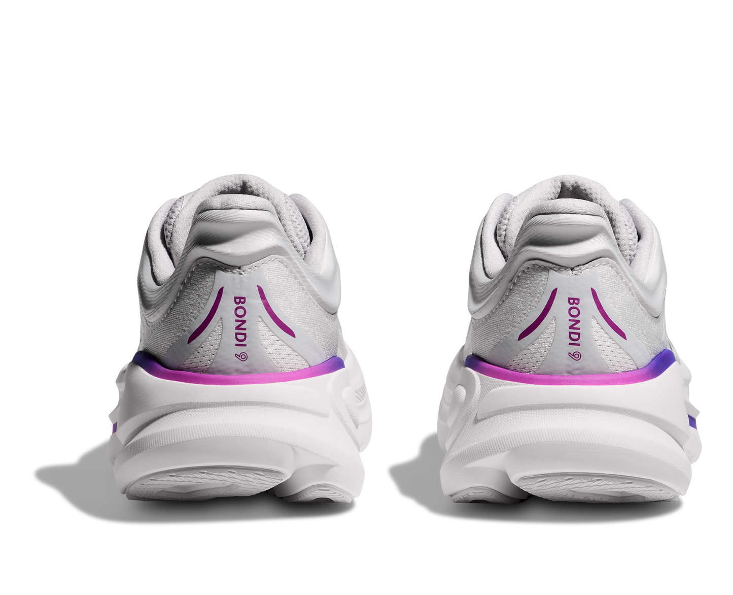 HOKA Bondi 9 (CYWH - Cosmic Grey/White)