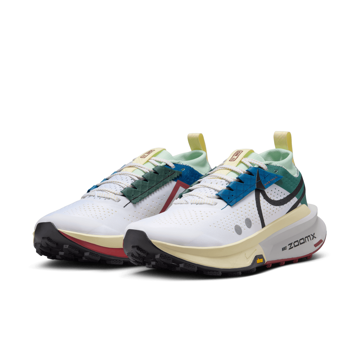 Nike Zegama Trail 2 (101 - White/Black-Bicoastal-Court Blue)