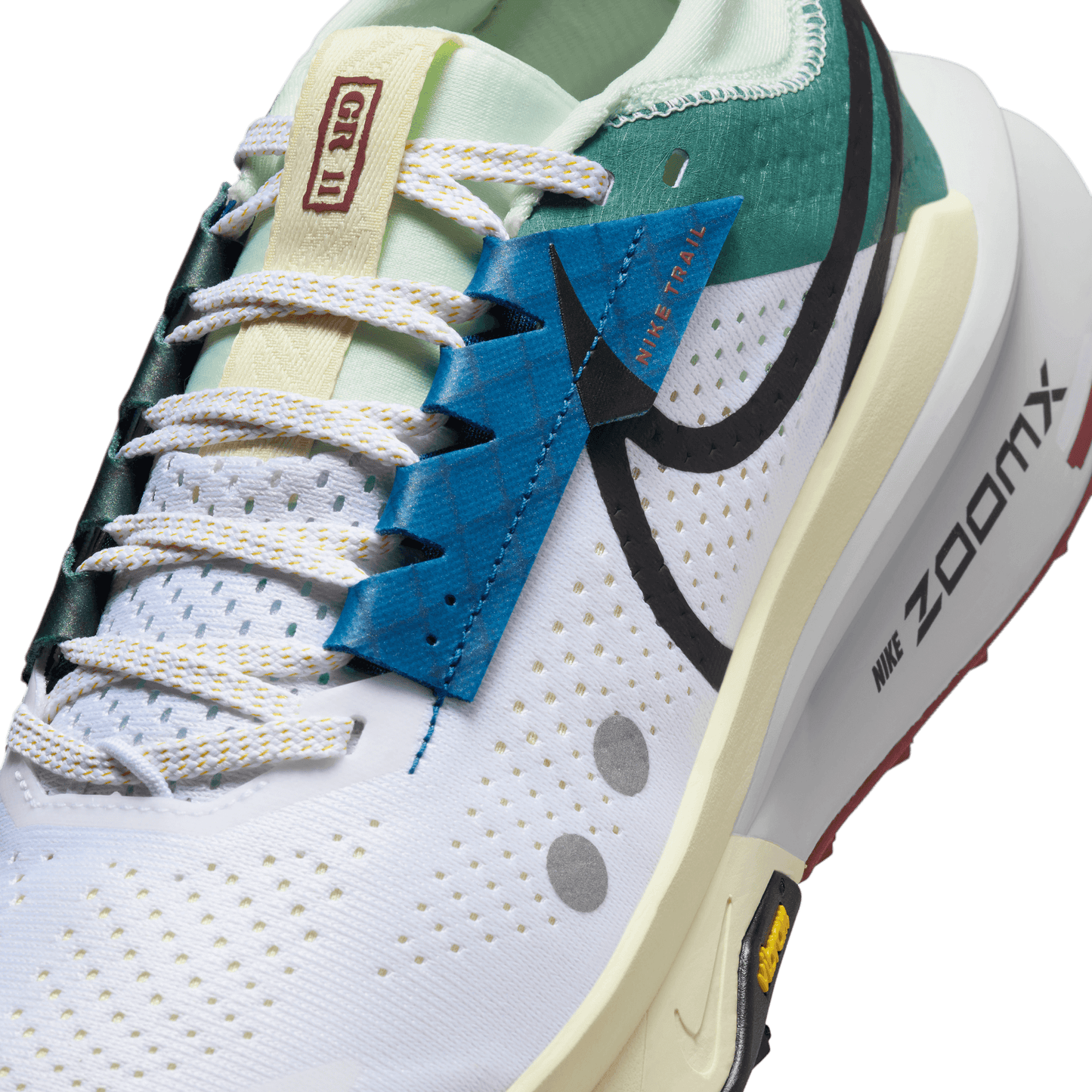 Nike Zegama Trail 2 (101 - White/Black-Bicoastal-Court Blue)