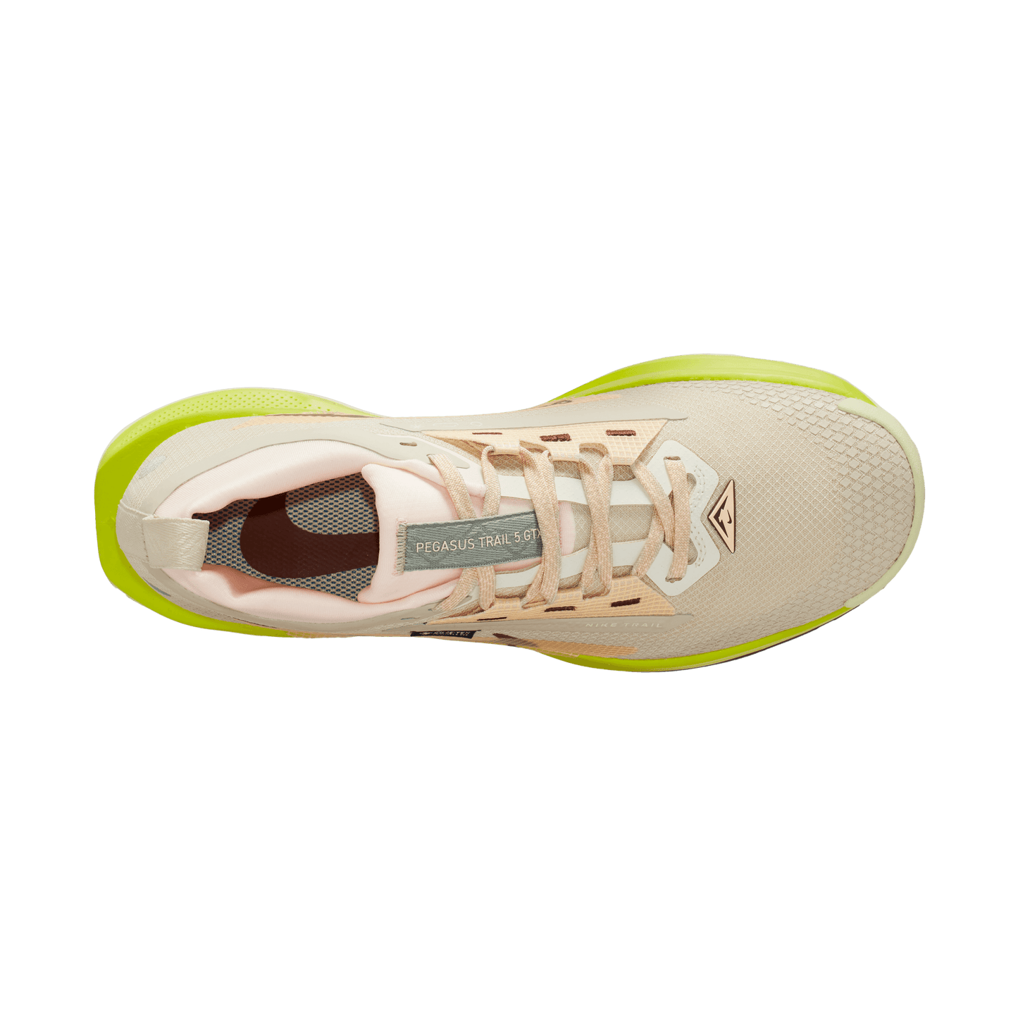 NIKE React Pegasus Trail 5 GORE-TEX (101 - Sanddrift/Dark Pony-Cyber-Life Lime)