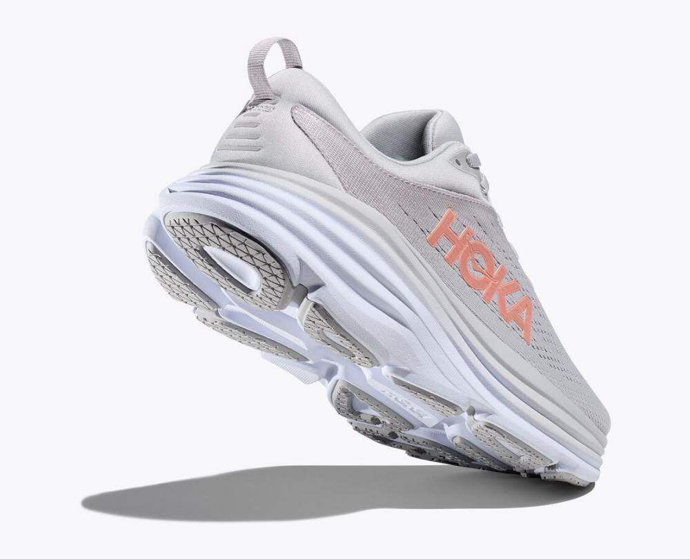 Chaussures Running Hoka Bondi 8 Gris - ElBarouki Store