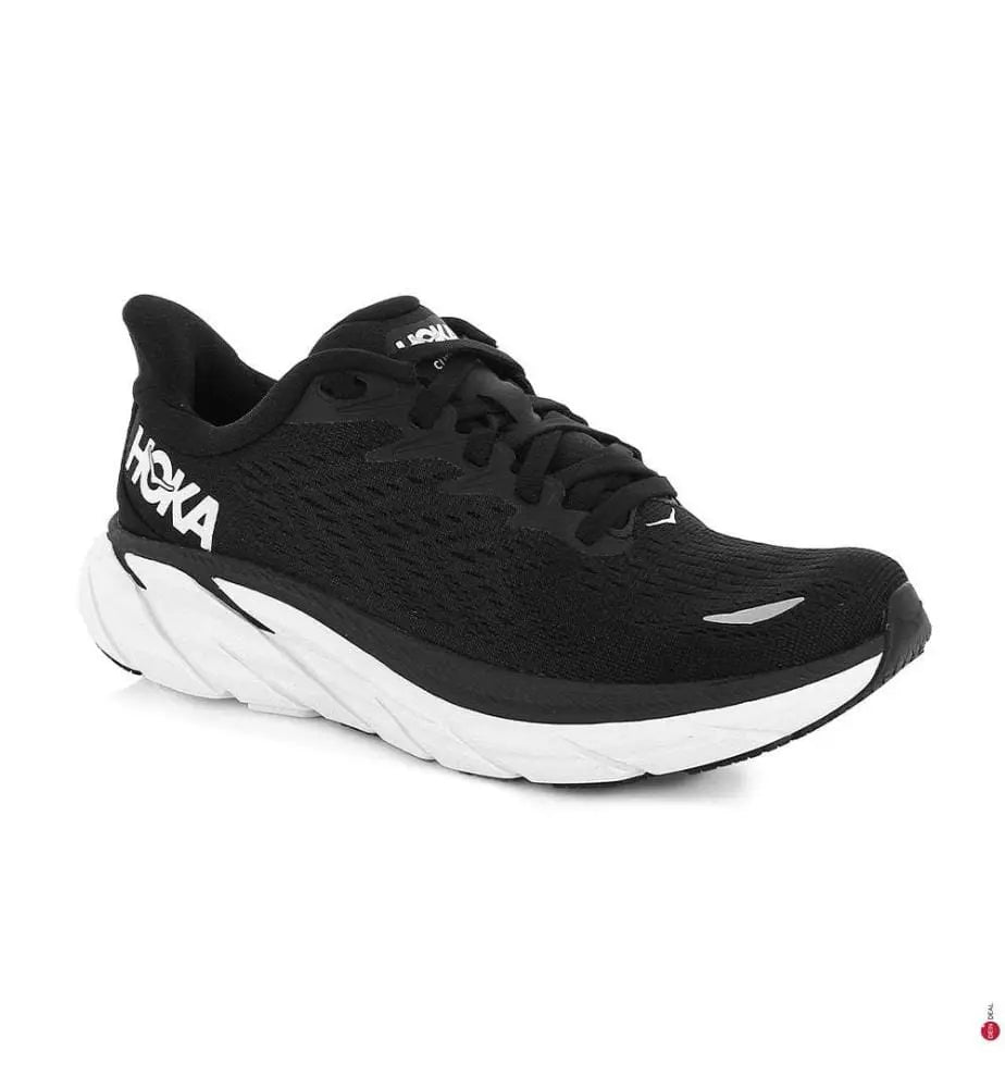 HOKA One One Clifton 8 - Noir et Blanc - ElBarouki Store