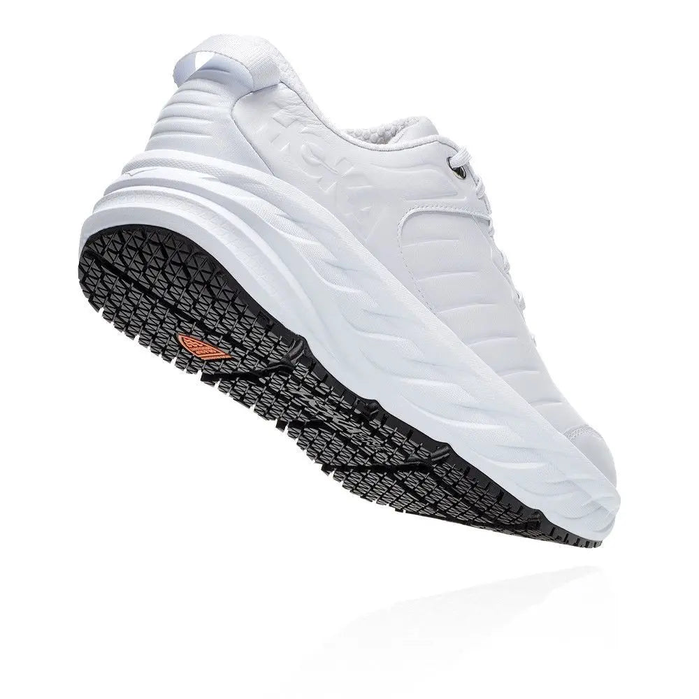 Paire de chaussures Hoka Bondi SR Cuir Blanc - ElBarouki Store