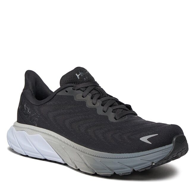 HOKA One One Arahi 6 - Black/White - ElBarouki Store