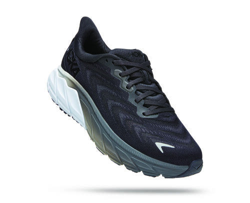HOKA One One Arahi 6 - Black/White - ElBarouki Store