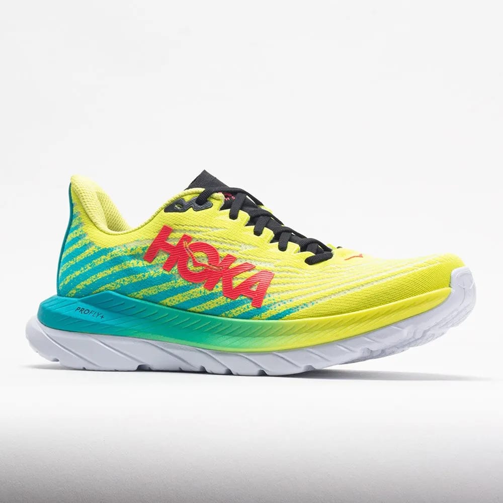 HOKA Mach 5 Men's Evening Primrose/Scuba Blue - ElBarouki Store