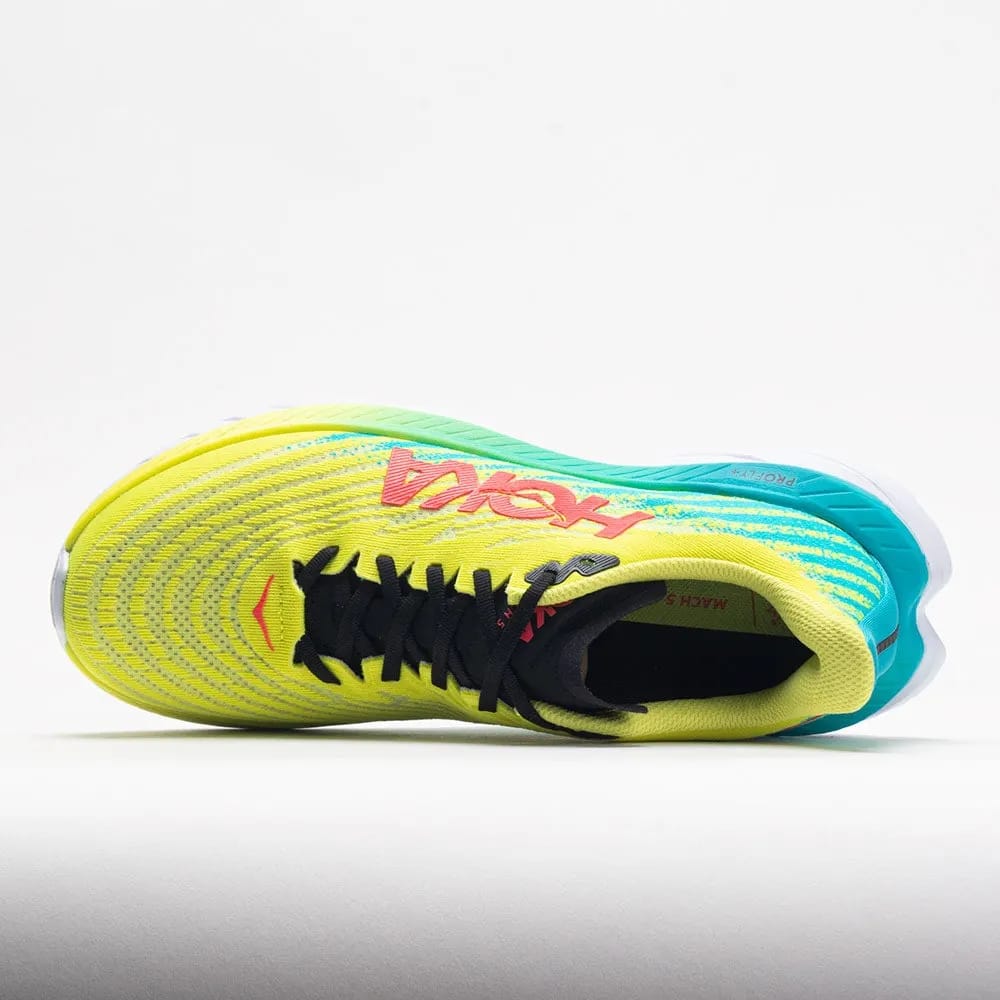 HOKA Mach 5 Men's Evening Primrose/Scuba Blue - ElBarouki Store