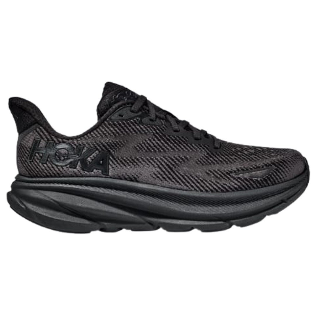 Hoka One One Clifton 9 All Black - ElBarouki Store