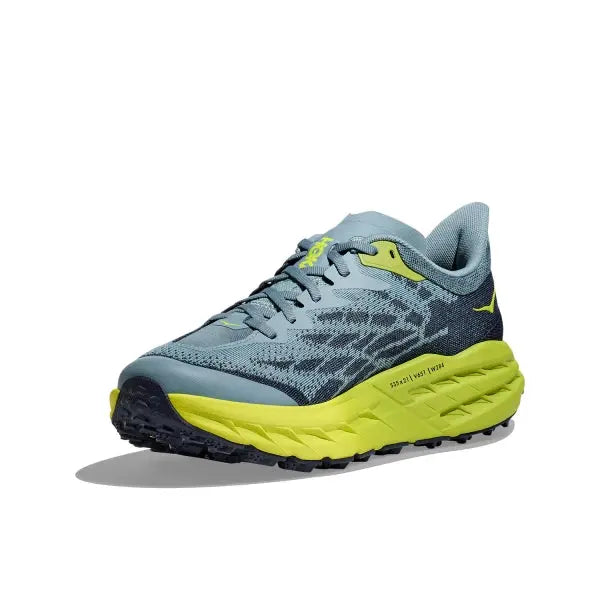 Hoka speedgoat 5 bleu vert - ElBarouki Store