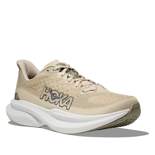 HOKA Mach 6 Homme — Pointure 42 2/3 — Oat Milk/Barley ⚡ Dernière Pièce