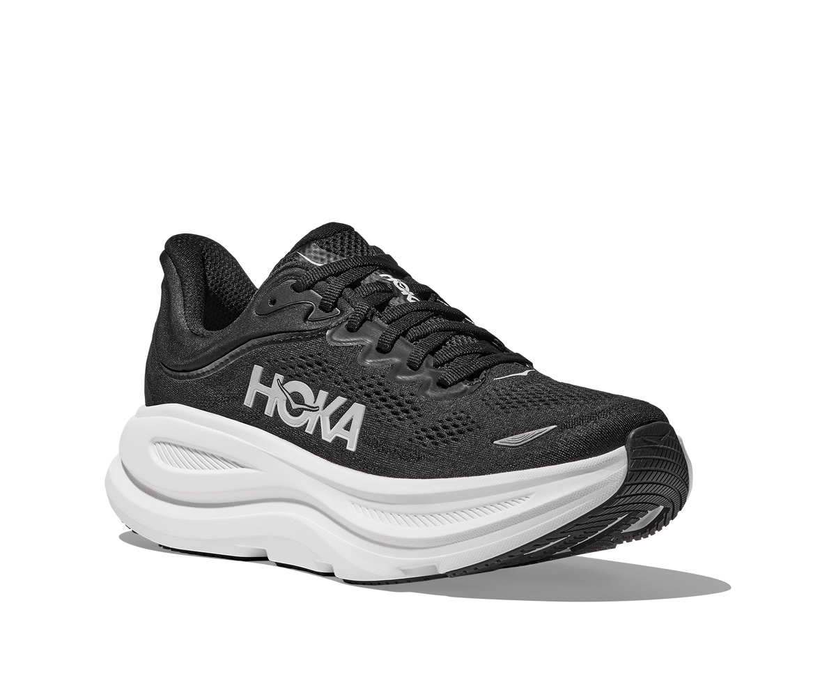 HOKA Bondi 9 (BWHT - Black/White)