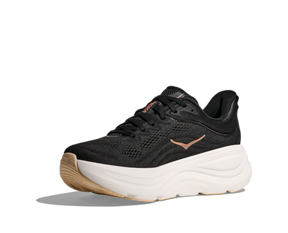 Hoka Bondi 9 (BRGL - Black/Rose Gold)