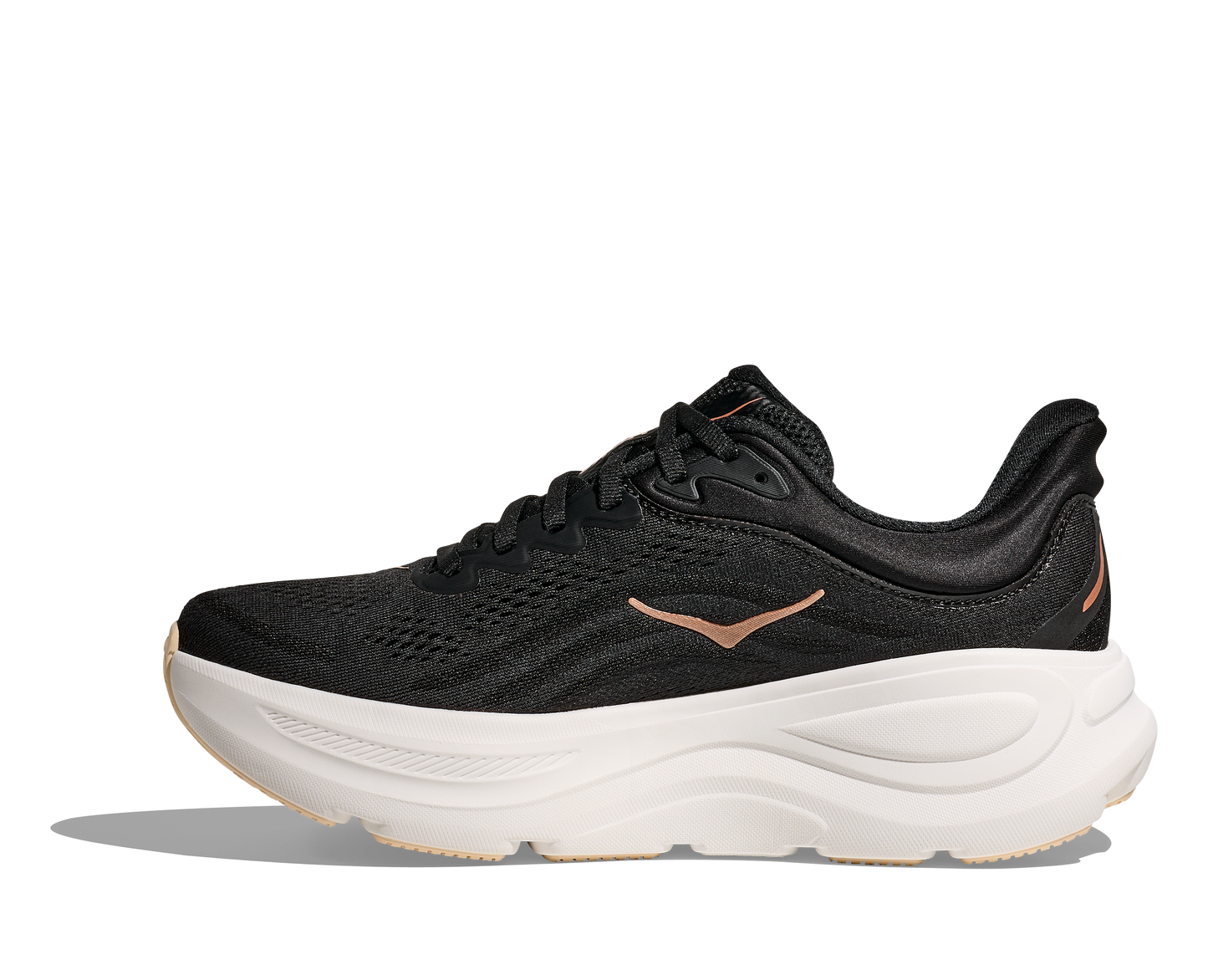 Hoka Bondi 9 (BRGL - Black/Rose Gold)