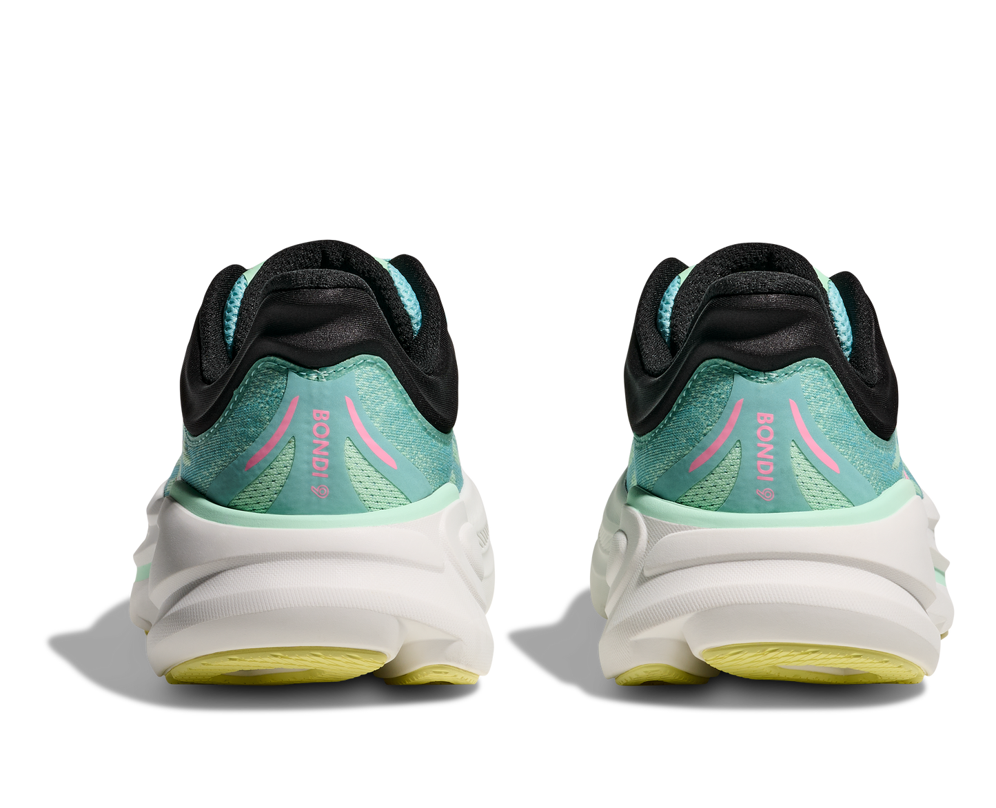 HOKA Bondi 9 — Blue Spark/Mint Fluorite ⚡ Dernière Pièce