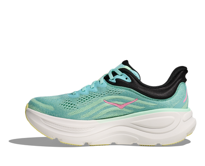 HOKA Bondi 9 — Blue Spark/Mint Fluorite ⚡ Dernière Pièce
