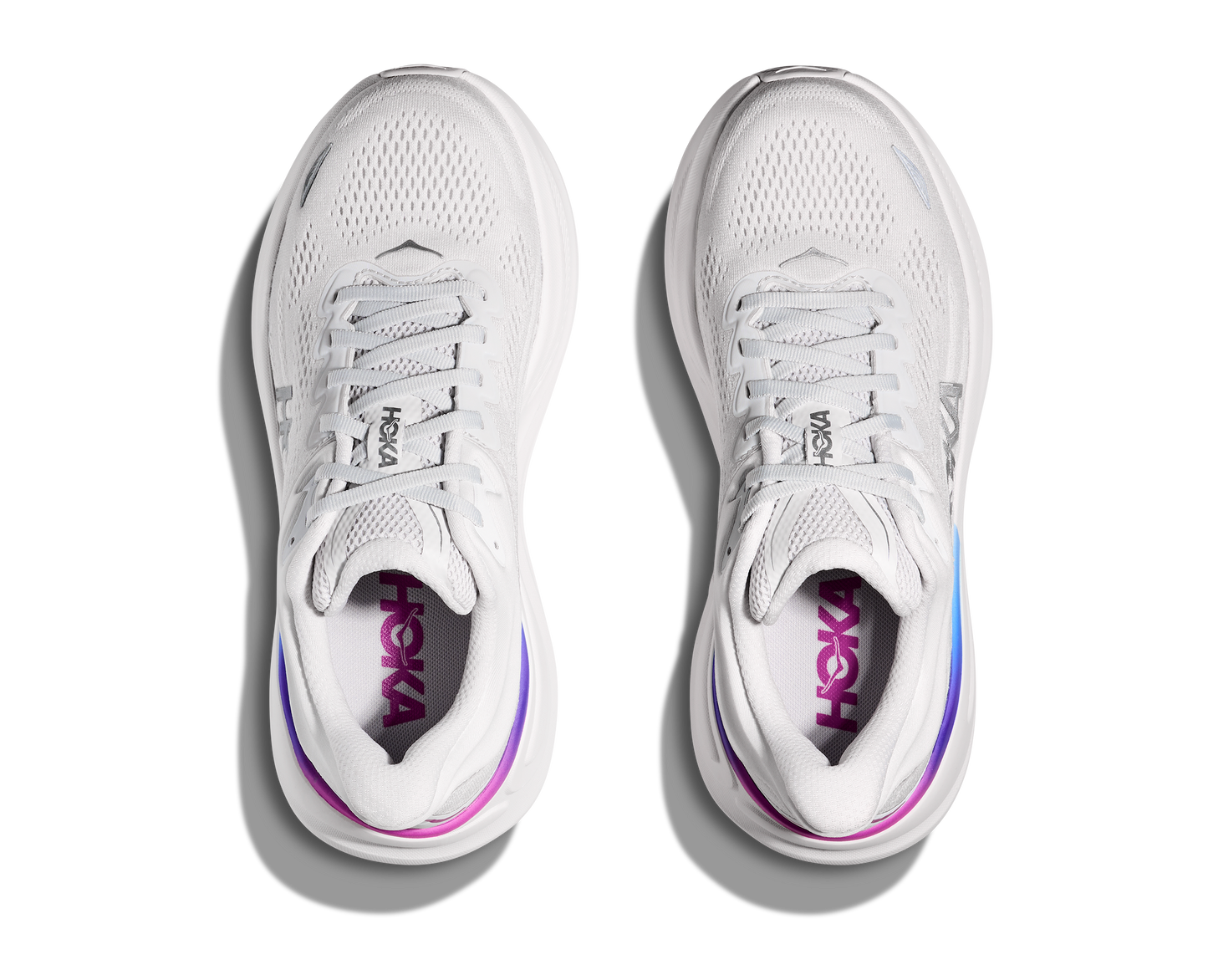HOKA Bondi 9 (CYWH - Cosmic Grey/White)