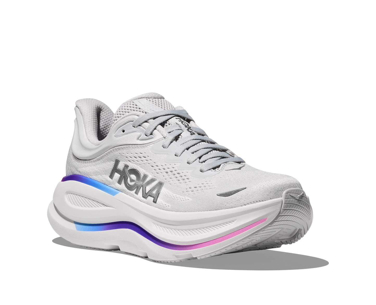 HOKA Bondi 9 (CYWH - Cosmic Grey/White)