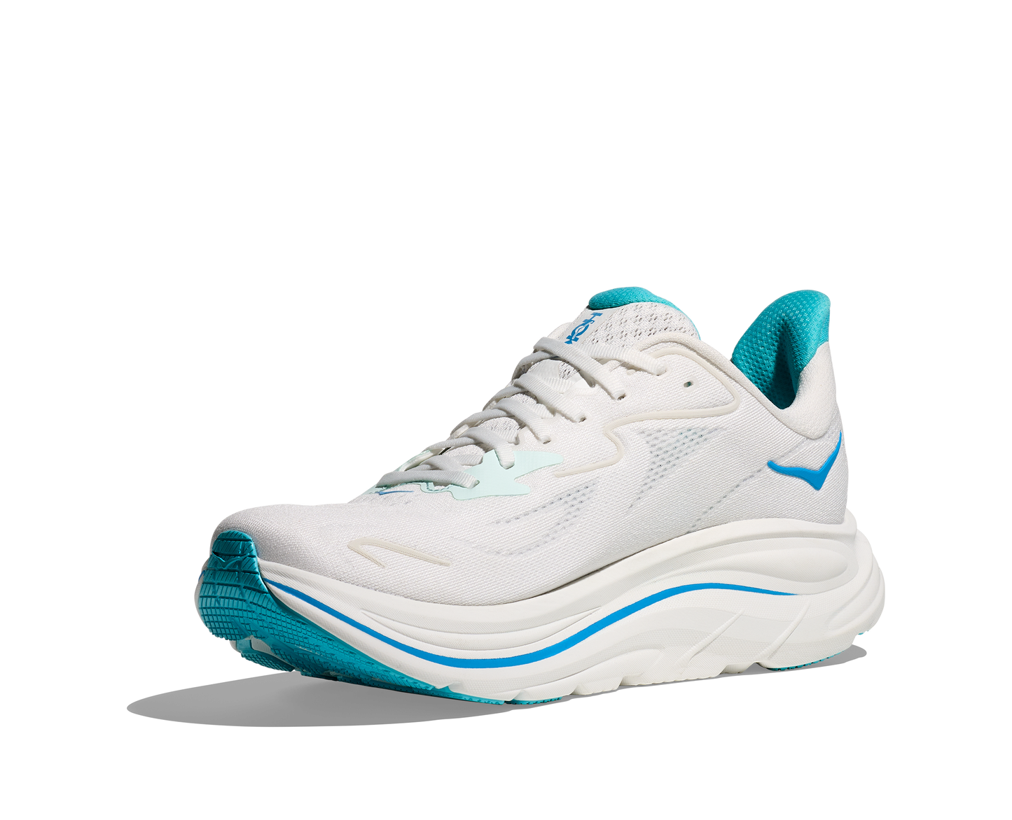 Men's Clifton 10 (WKY - White/Skyward Blue)