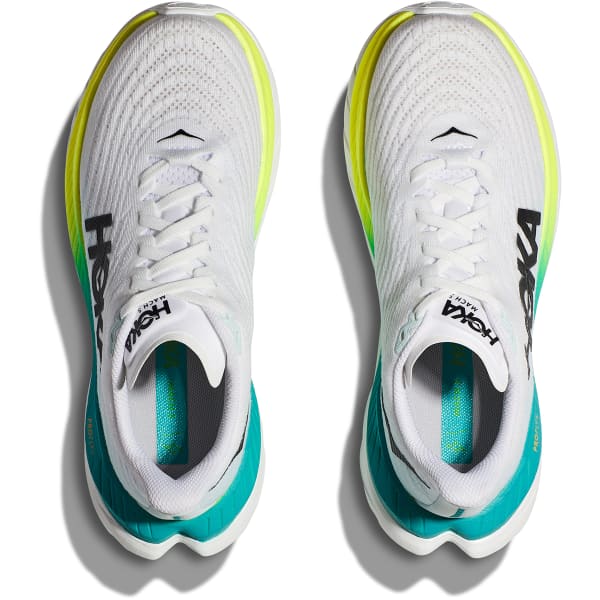 Chaussure de Running Blanche Mach 5 WHITE / BLUE GLASS