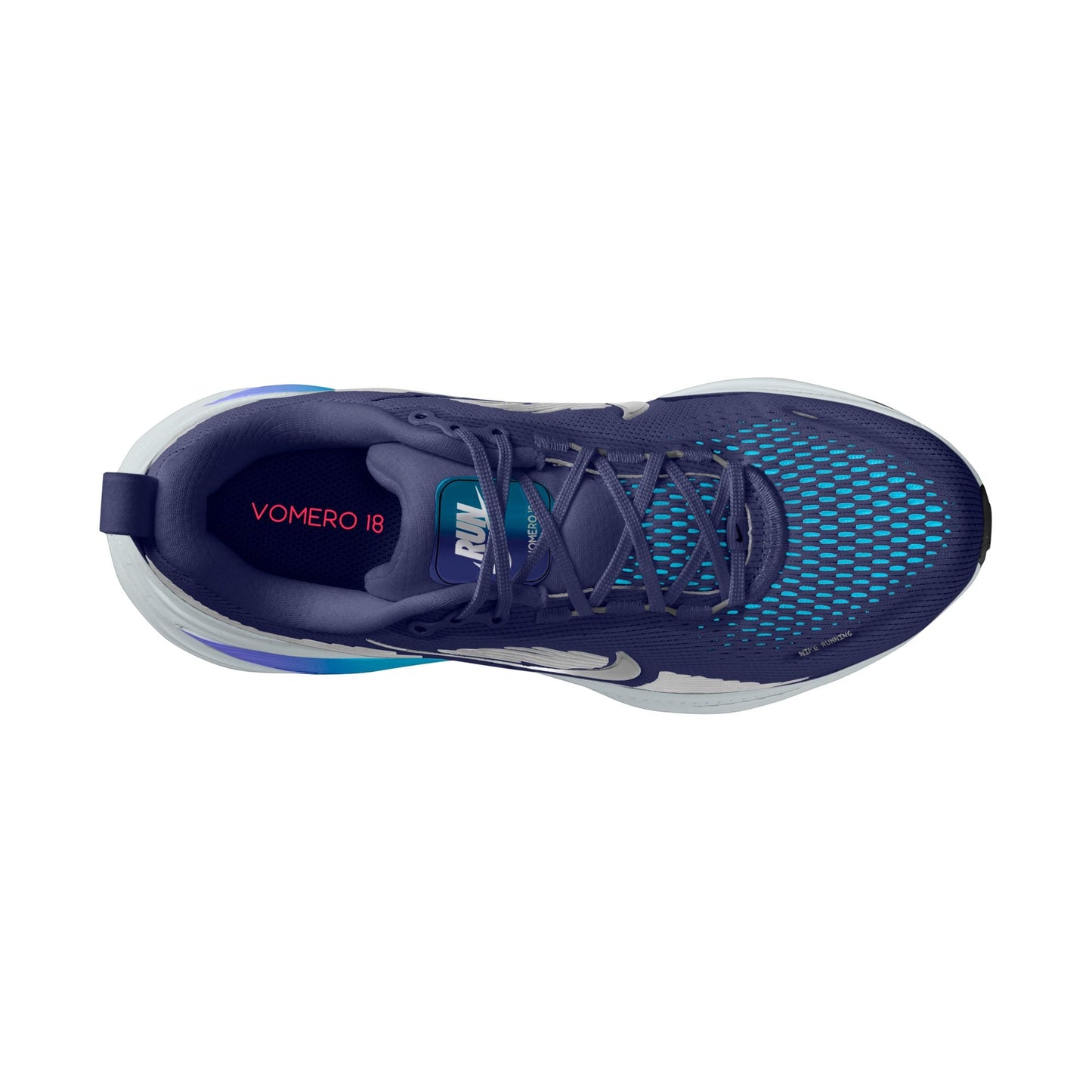 Men's Vomero 18 (401 - Blue Void/Metallic Silver-Blue Lightning)