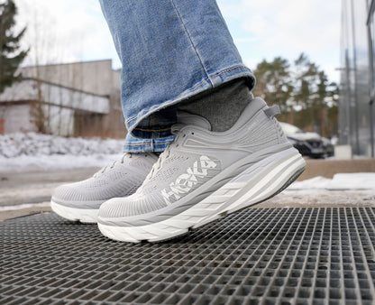 Hoka  BONDI 7 Harbor Mist / White
