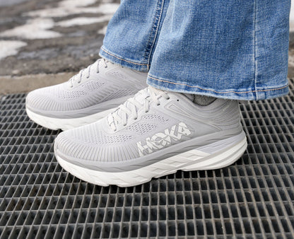 Hoka  BONDI 7 Harbor Mist / White