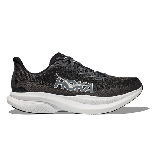 HOKA Mach 6 — Pointure 41 1/3 — Noir/Blanc