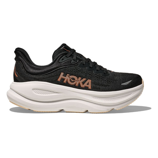 Hoka Bondi 9 (BRGL - Black/Rose Gold)