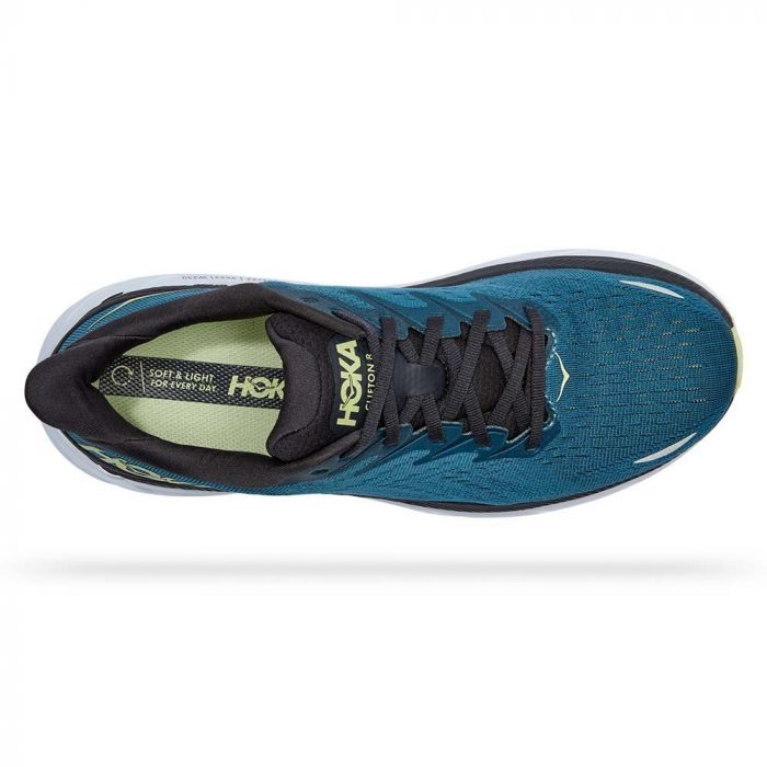 HOKA CLIFTON 8 BLEUE ET VERTE - ElBarouki Store