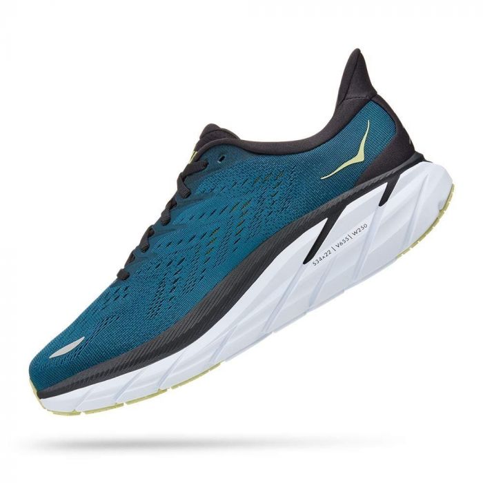 HOKA CLIFTON 8 BLEUE ET VERTE - ElBarouki Store