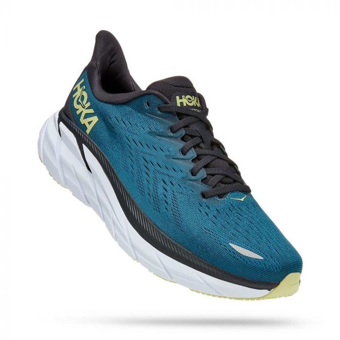 HOKA CLIFTON 8 BLEUE ET VERTE - ElBarouki Store