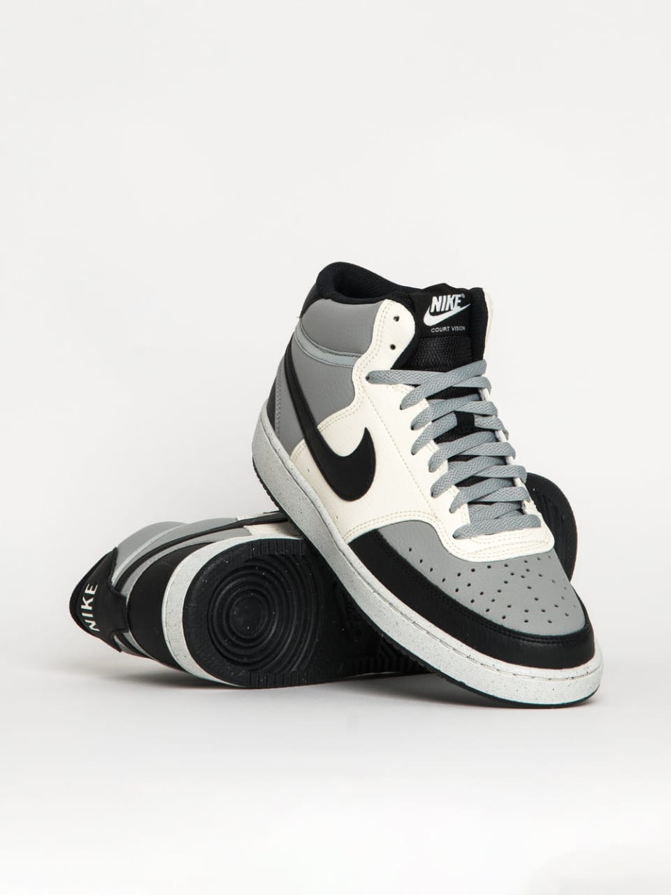 Chaussures Nike Homme court vision-Mid gris - ElBarouki Store