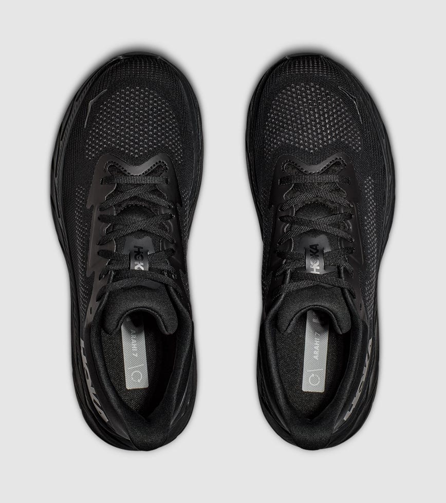 Men's HOKA Arahi 7 - Full Black(BWHT)