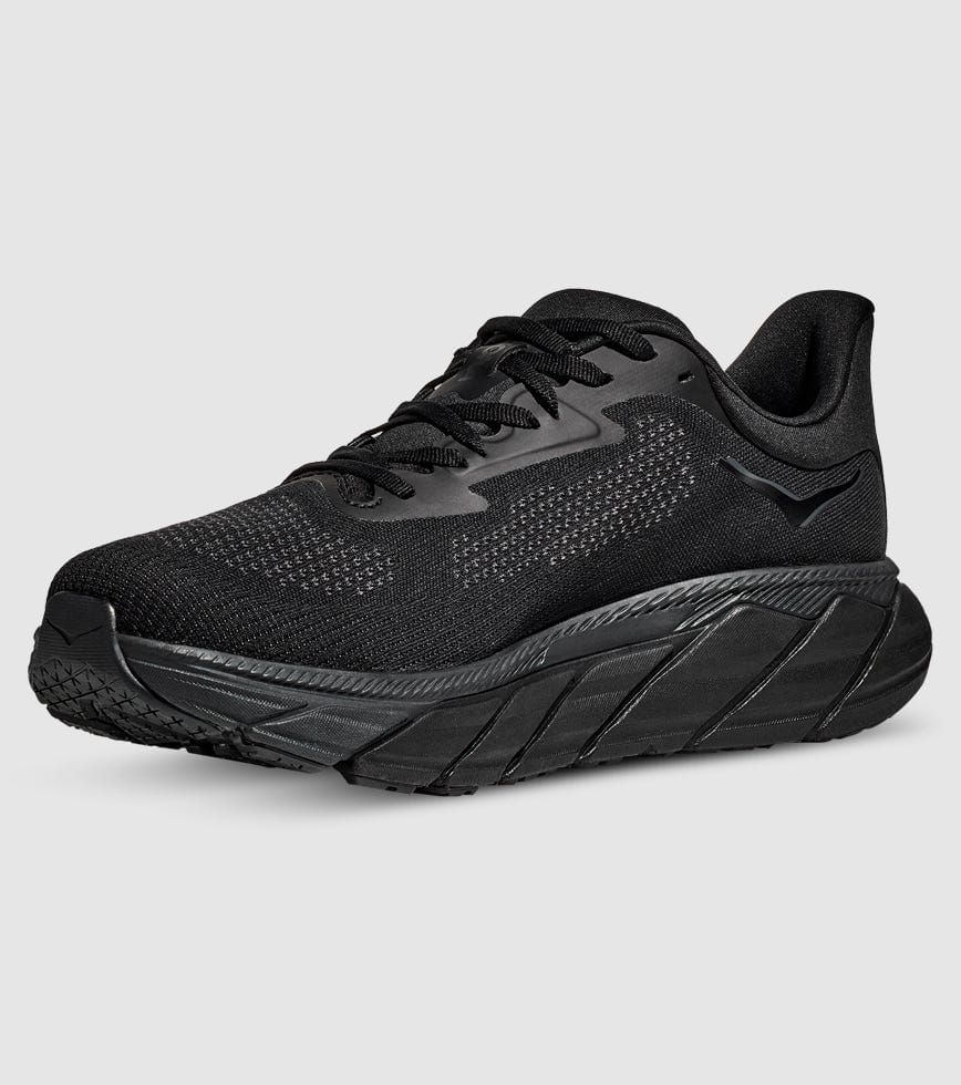 Men's HOKA Arahi 7 - Full Black(BWHT)