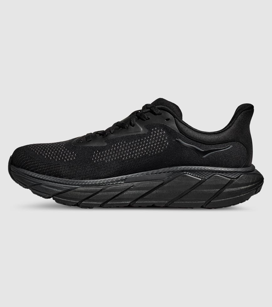 Men's HOKA Arahi 7 - Full Black(BWHT)