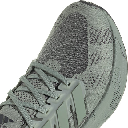 Adidas Ultraboost 5 Men Running Shoes Silver Green/Carbon