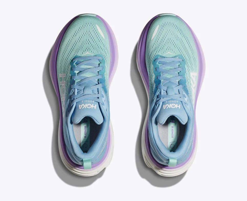 HOKA BONDI 8 Light blue