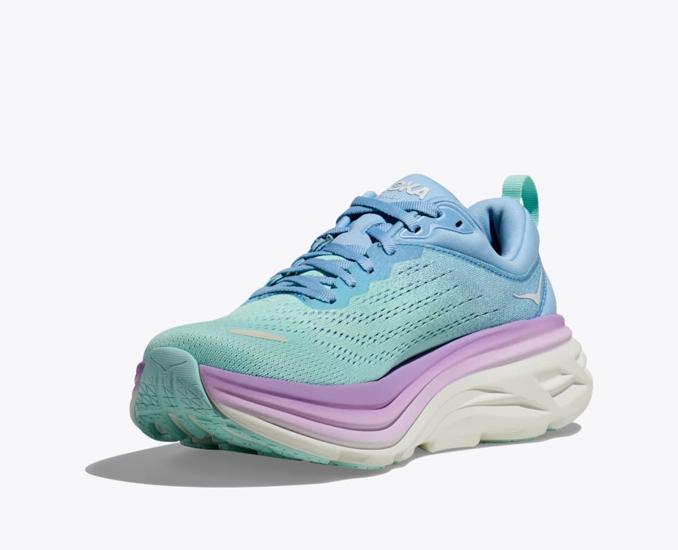 HOKA BONDI 8 Light blue