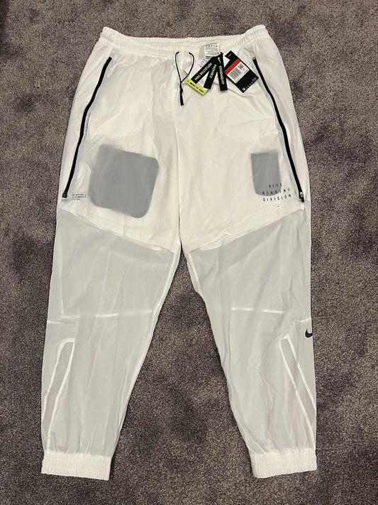 Pantalon de running Nike Division Pinnacle blanc, taille M homme, DA1288-100