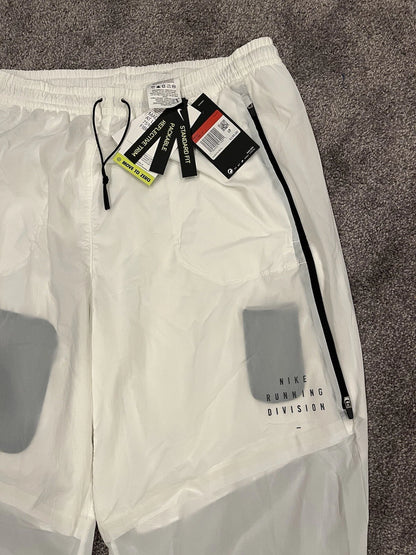 Pantalon de running Nike Division Pinnacle blanc, taille M homme, DA1288-100